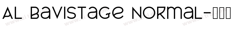 Al Bavistage Normal字体转换